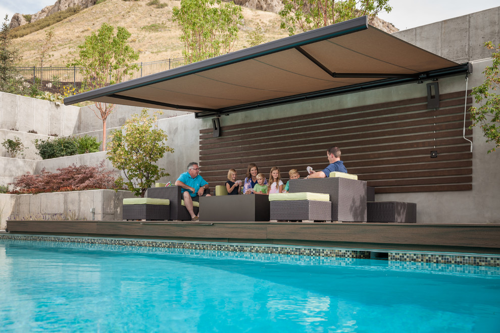 Utah Awning Modern Patio Salt Lake City by SugarHouse