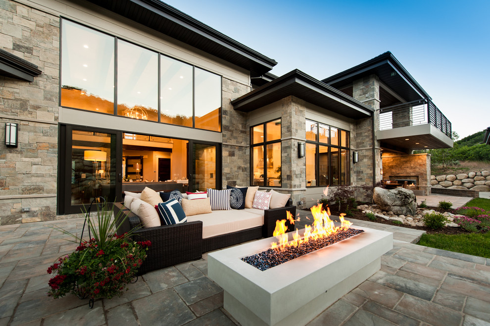 Utah Valley Parade of Homes Contemporary Patio Salt Lake City by Medley Creative Houzz