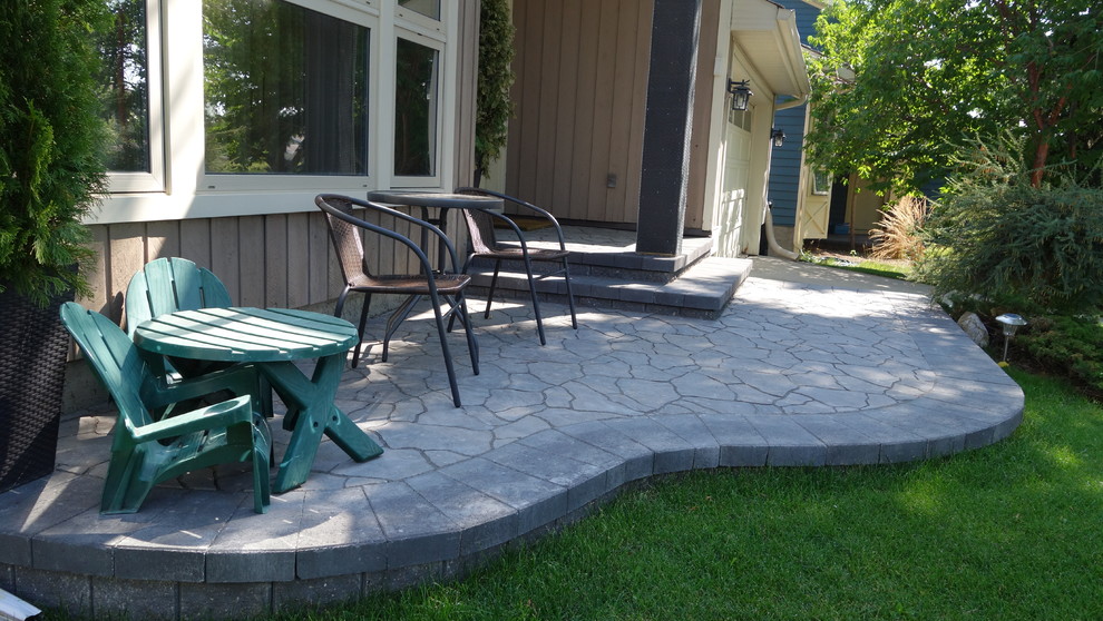 Various Paving Stone patios, pathways and landscapes in Calgary