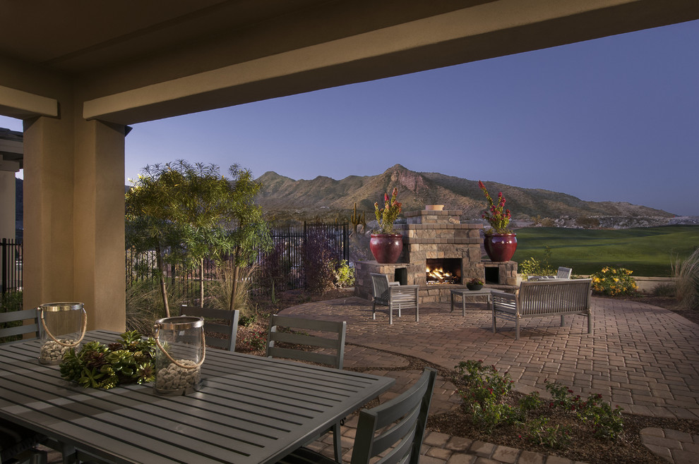Victory at Verrado Trendsetter Plan Southwestern Patio Phoenix