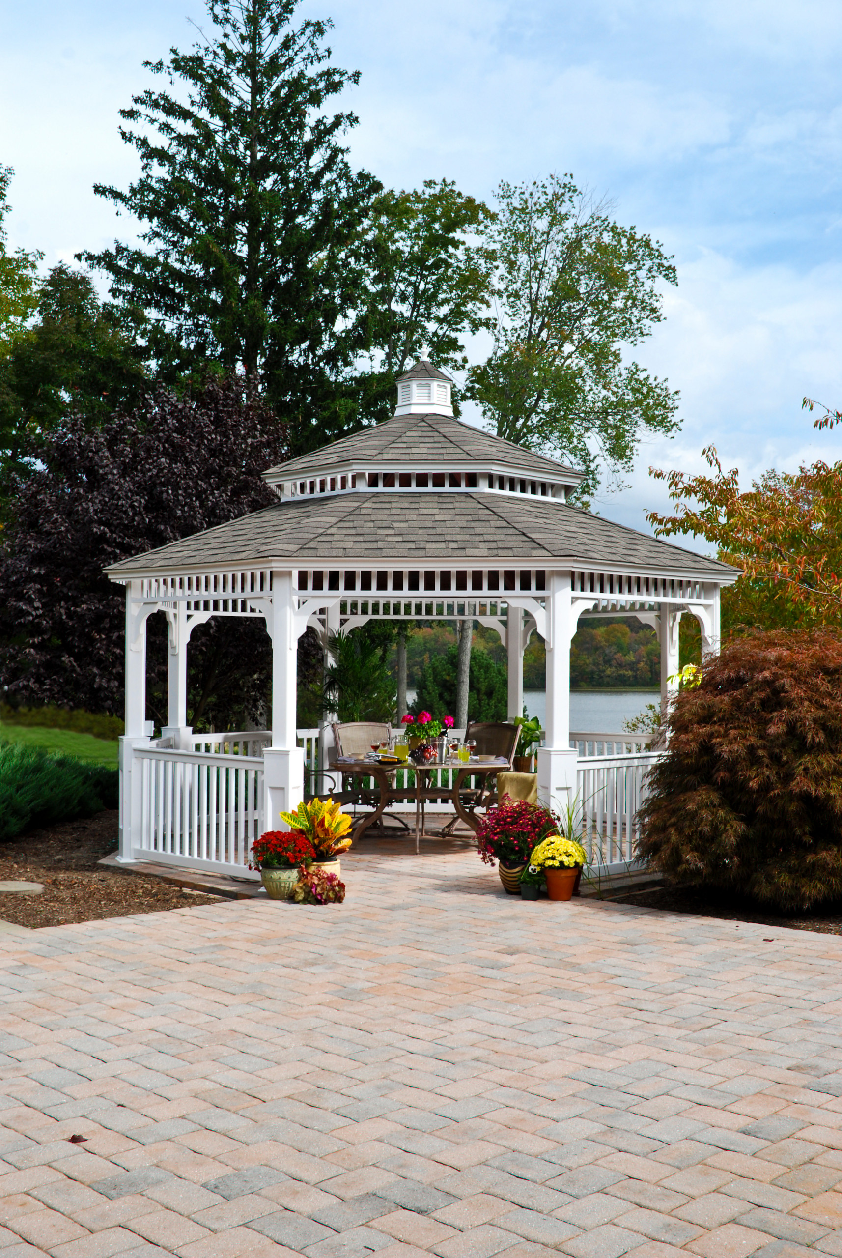 octagonal gazebo 12x12 on Prefab Gazebo Kits Houzz