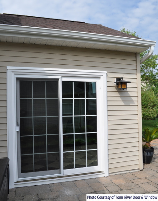 Vinyl Sliding Patio Door Manchester, NJ Traditional Patio New