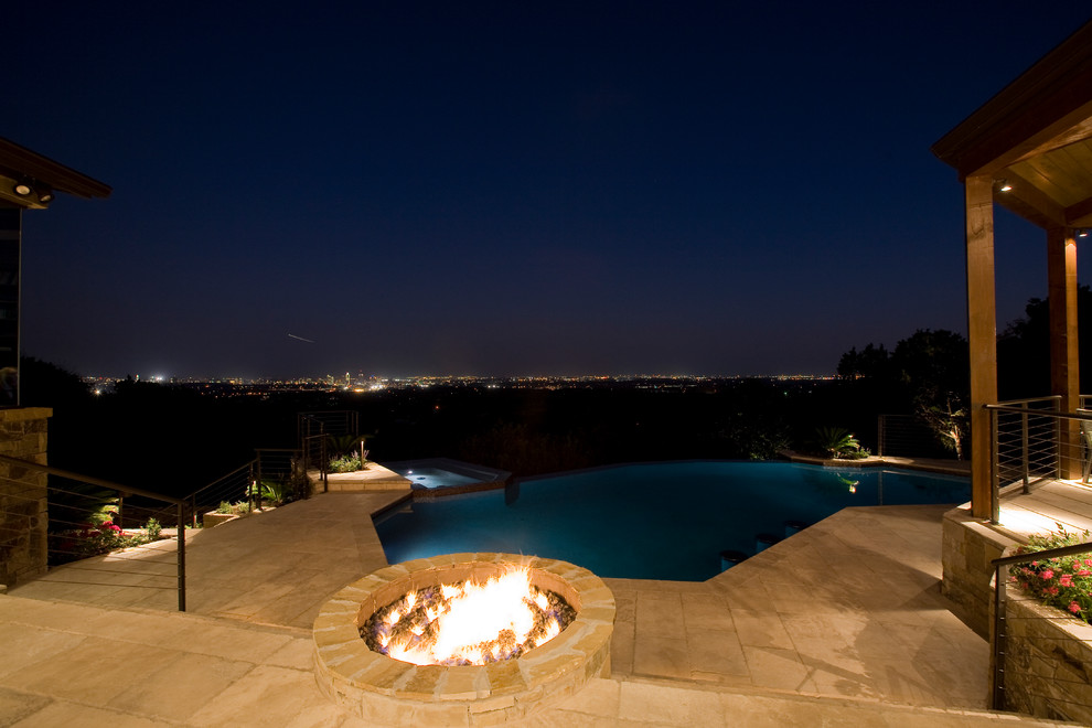 Vista Grande Contemporary Patio Austin by Austin Design Group