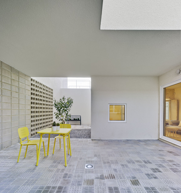 Vivienda CLT - Contemporáneo - Patio - Valencia - de GA Proyectos