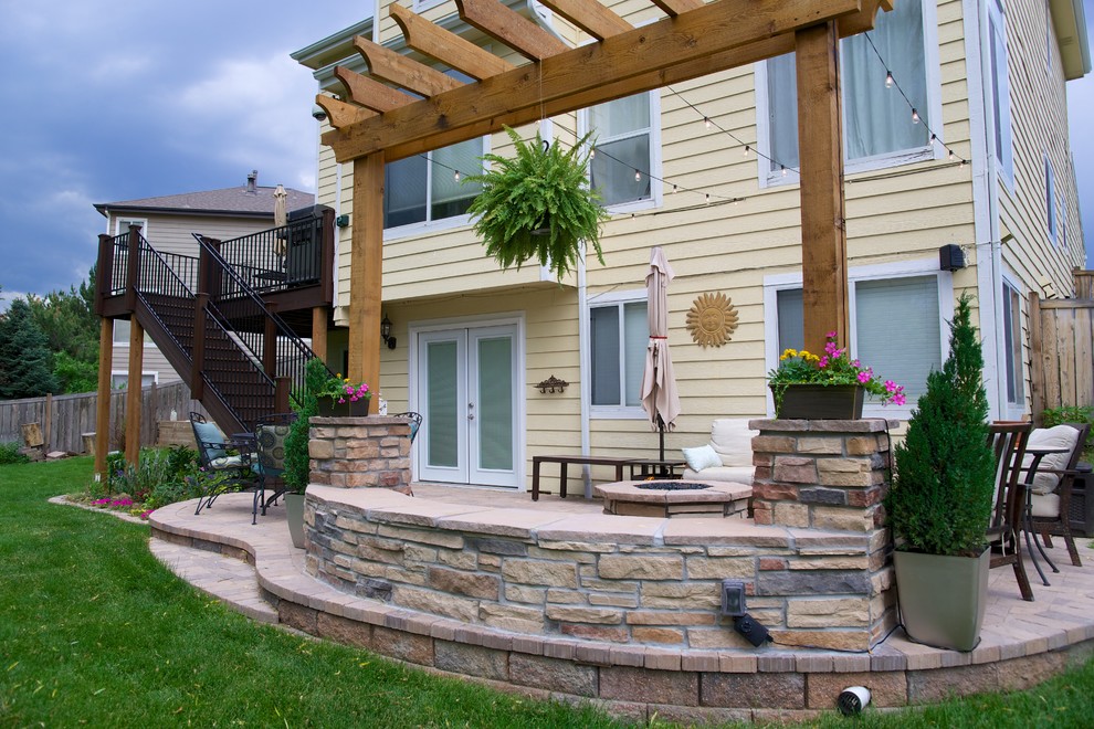 Deck to Patio Conversion - Traditional - Patio - Denver - by Kona ...