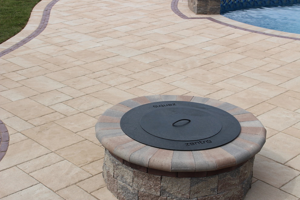 Wappingers Falls Poolscape Traditional Patio New York by