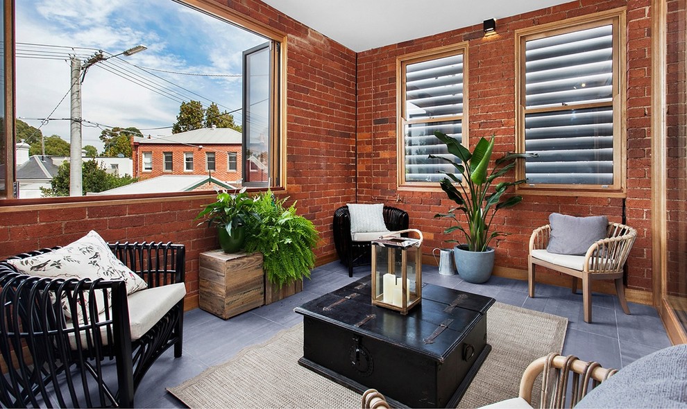 Warehouse Apartment South Melbourne Patio Melbourne by Alisa