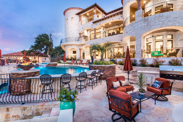 Waterfront Texas Tuscan Villa By Austin Tx Home Builders Zbranek Holt Custom H Mediterranean Patio Homes Houzz Uk - Patio Homes Austin Texas Waterfront Texas Tuscan Villa By Austin Tx Home Builders Zbranek Holt Custom H Mediterranean Patio Homes Houzz Uk - Patio Homes Austin Texas