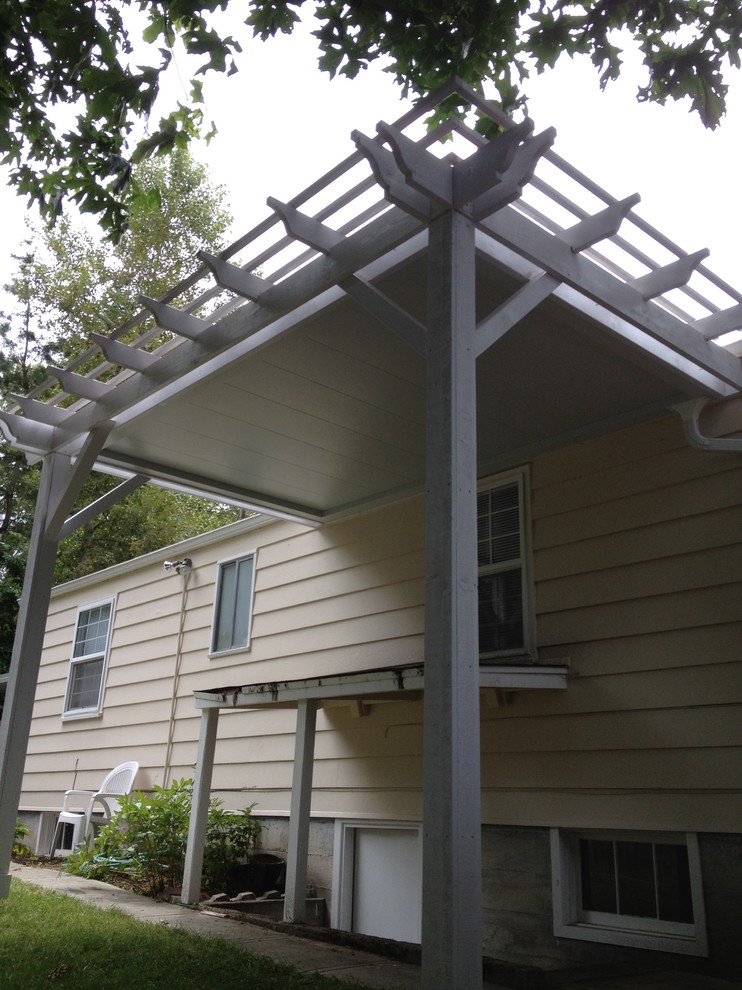 Waterproof Pergolas Modern Patio Seattle by PCF Construction