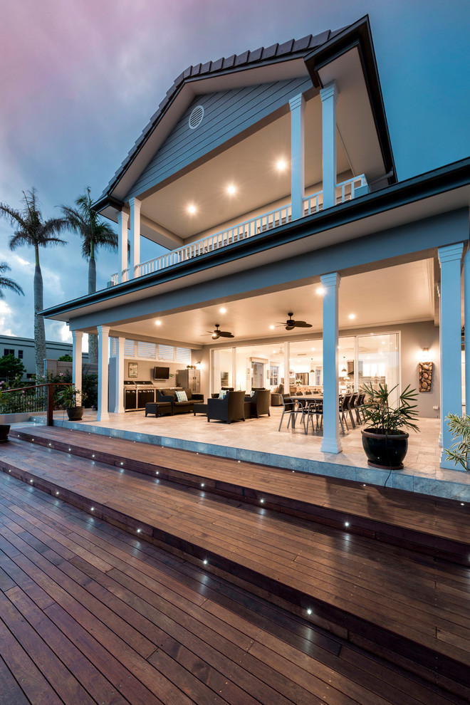 Patio - coastal patio idea in Gold Coast - Tweed