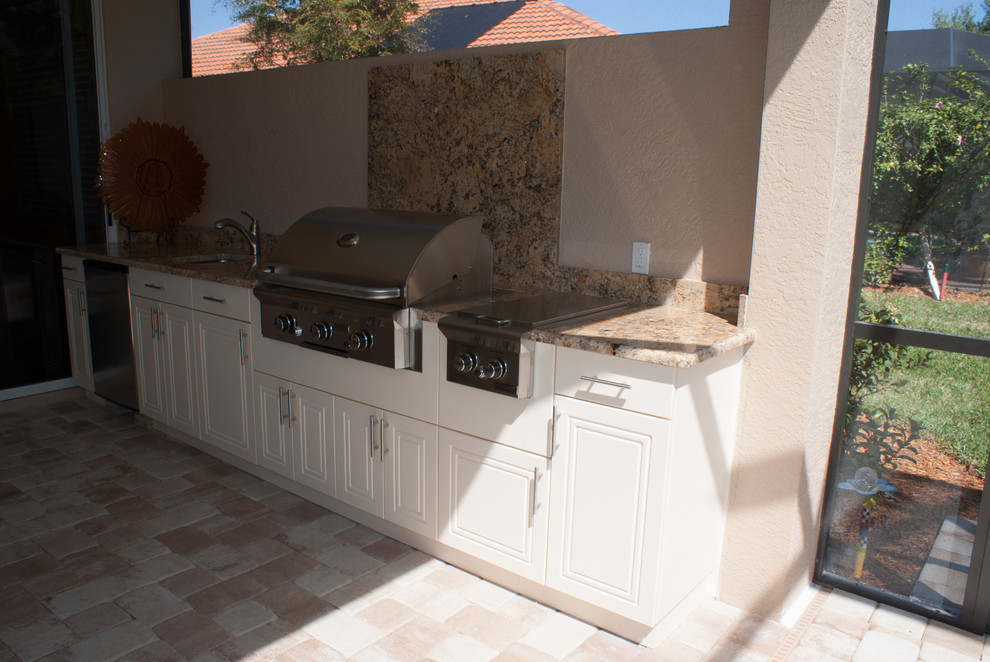 Weatherproof Polymer Cabinetry in Southwest FloridaOutdoor Kitchen ...