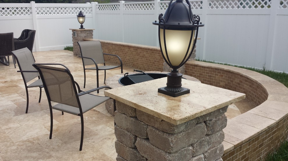 Wesley Chapel Traditional Patio Tampa by Outdoor Kitchen, Pool
