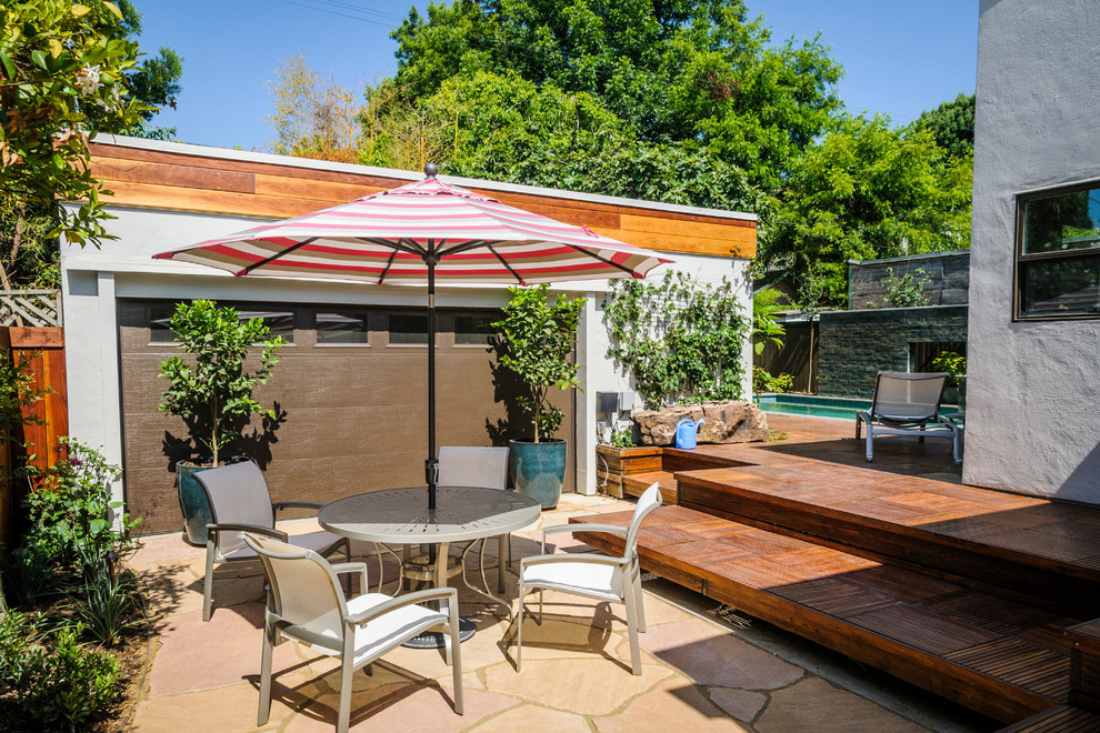 West Hollywood Makeover Contemporary Patio Los Angeles by BE