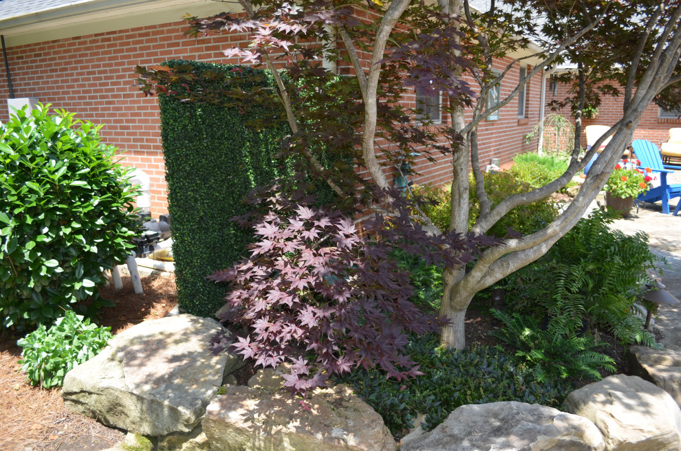 West Knoxville Small backyard pool Traditional Landscape Other