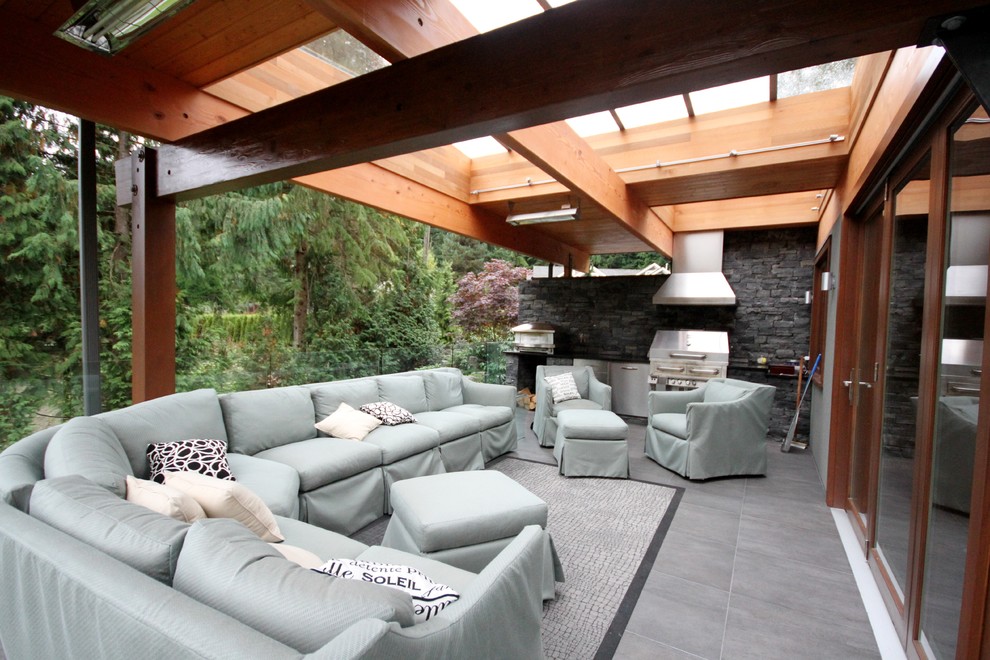West Vancouver Contemporary Contemporary Patio Vancouver by