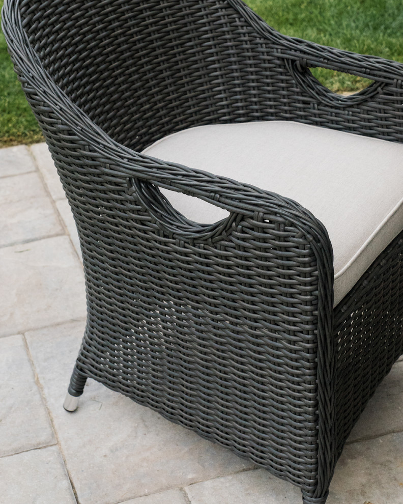 Westmount 60x60x30 round dining set Brad's house Patio Toronto