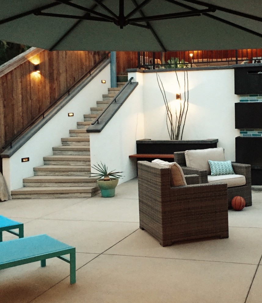 Westwood Exterior Remodel Contemporary Patio Los Angeles by