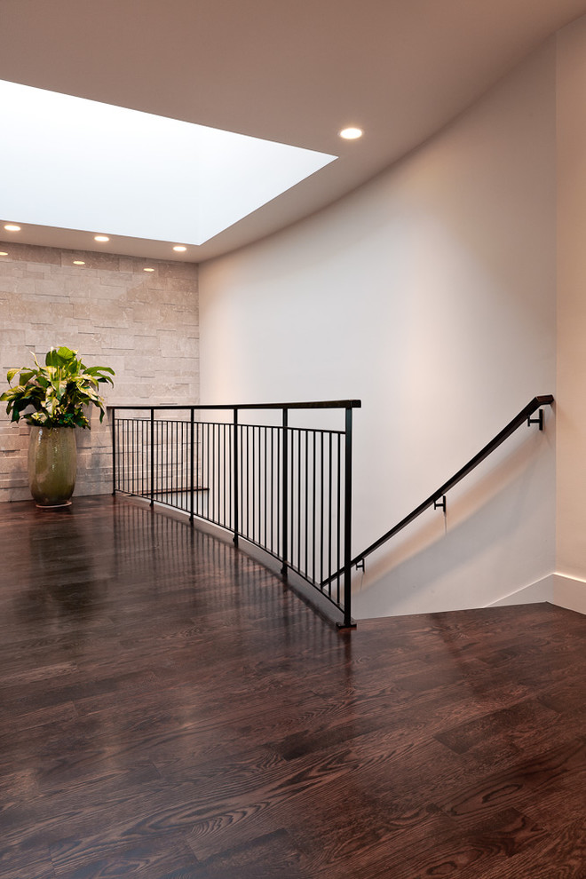 Wood capped metal railing - Mediterranean - Patio - Seattle - by Dyna ...