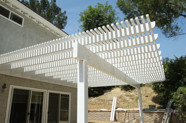 Wood Lattice Patio Cover And, How To Build A Wood Lattice Patio Cover