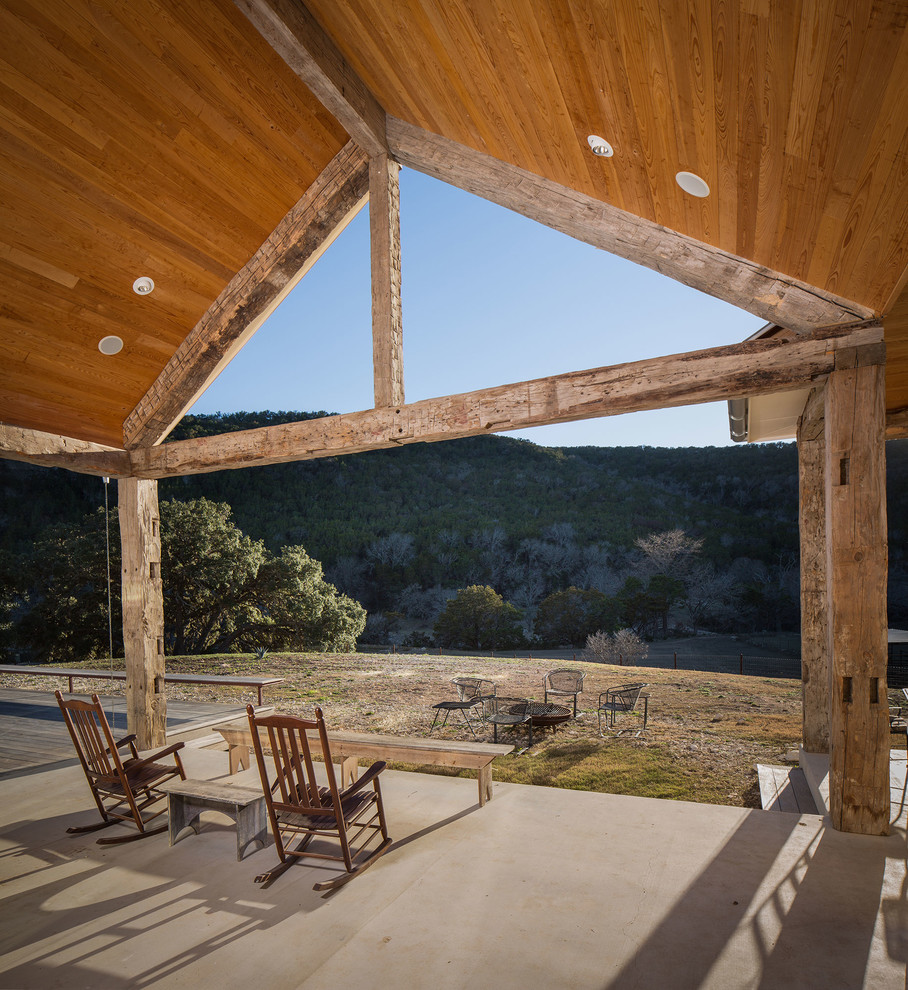 Wooden Beams for Sale Rustic Patio Houston by Schenck and