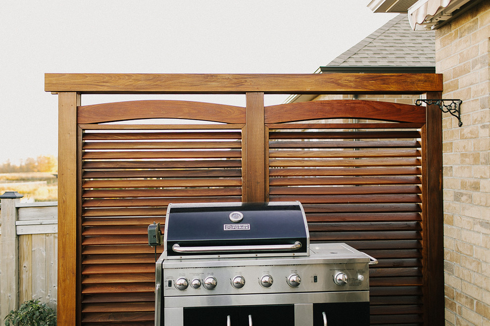 Wooden Privacy Screen Traditional Patio Toronto by LandArt Houzz