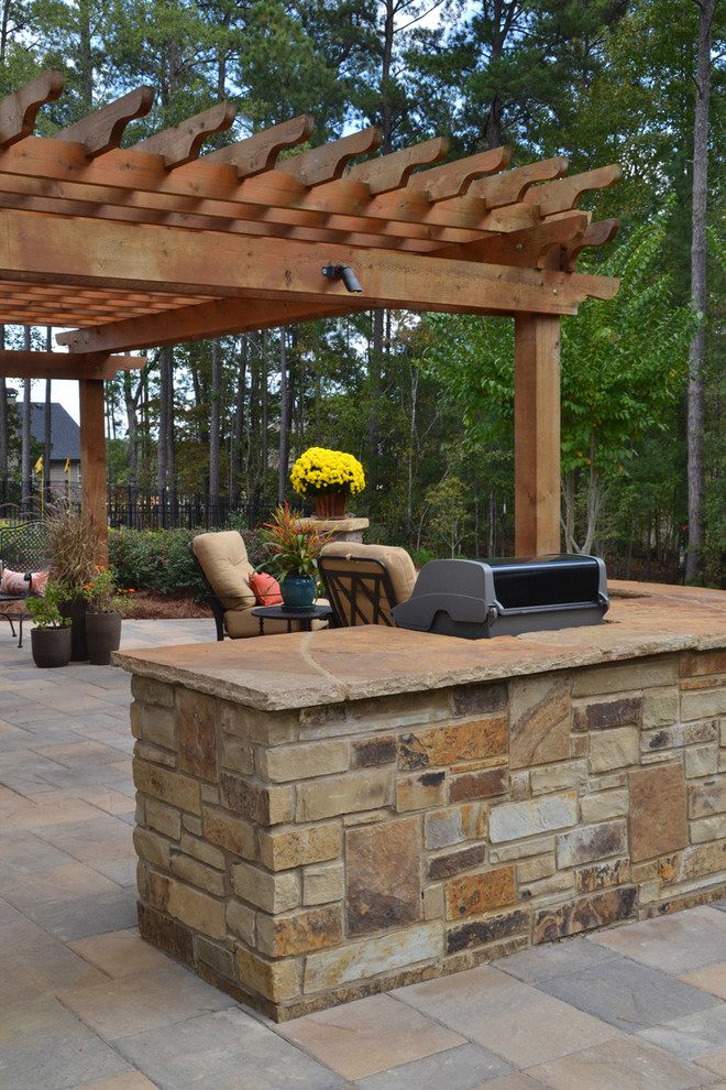 Woodstock Home Traditional Patio Atlanta by Personal Touch Lawn