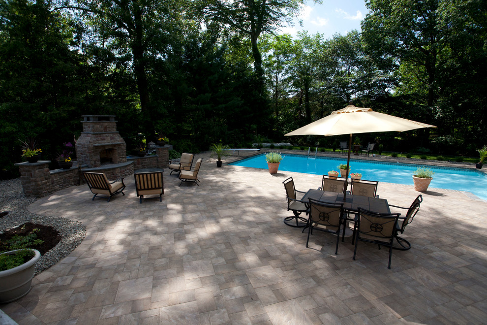 Wyckoff Traditional Patio New York by Thomas Flint Landscape