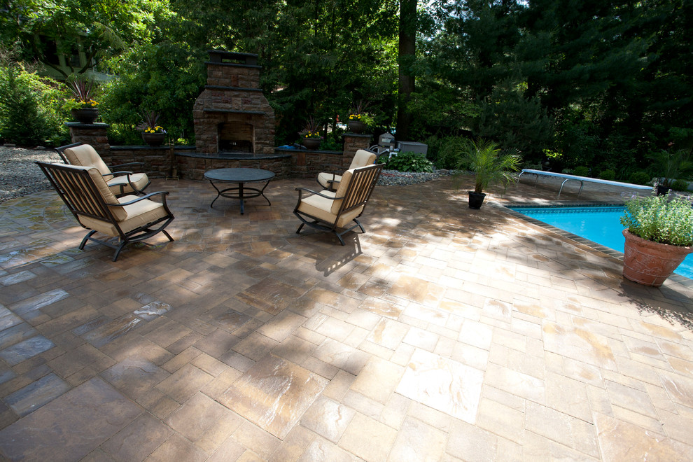 Wyckoff Traditional Patio New York by Thomas Flint Landscape