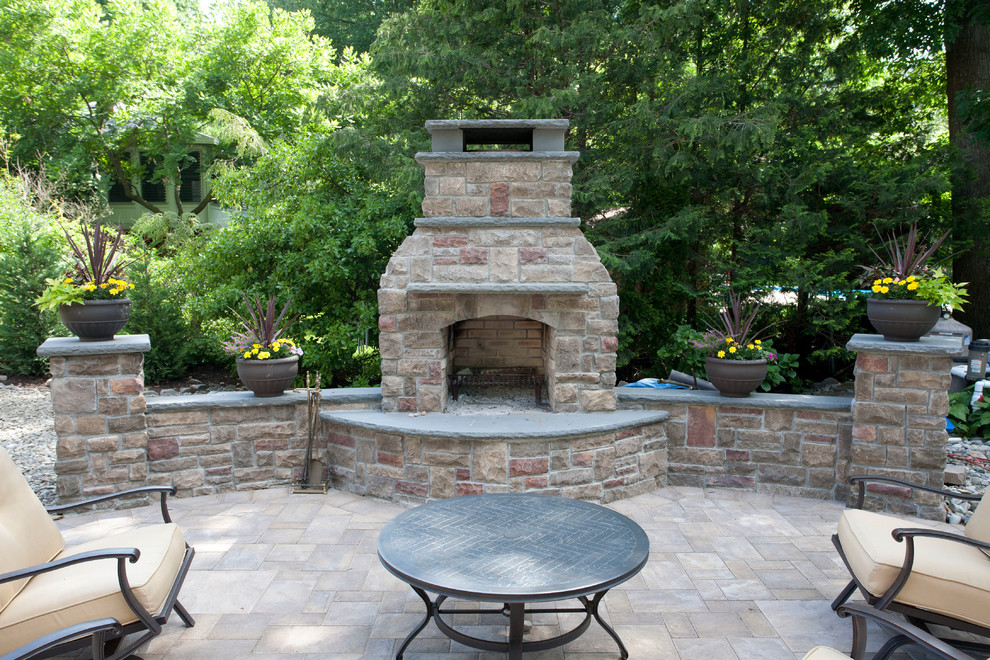 Wyckoff Traditional Patio New York by Thomas Flint Landscape
