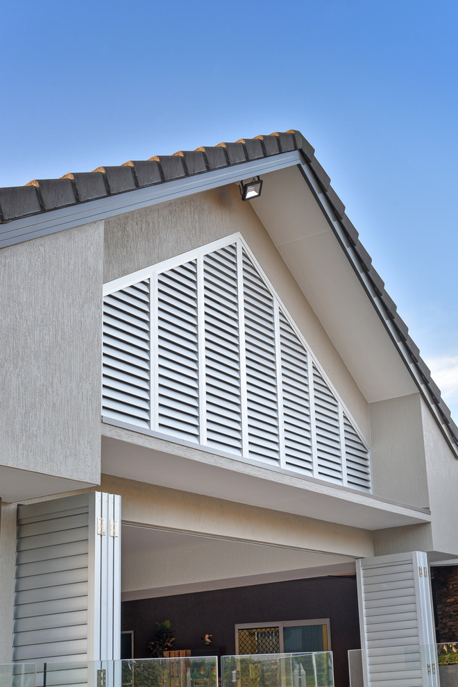 Yatala Outdoor Entertainment Area Contemporary Patio Brisbane