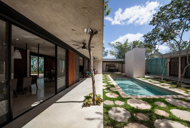 Casa Canto Cholul - Contemporary - Pools & Hot Tubs - Mexico City - by  Taller Estilo Arquitectura | Houzz