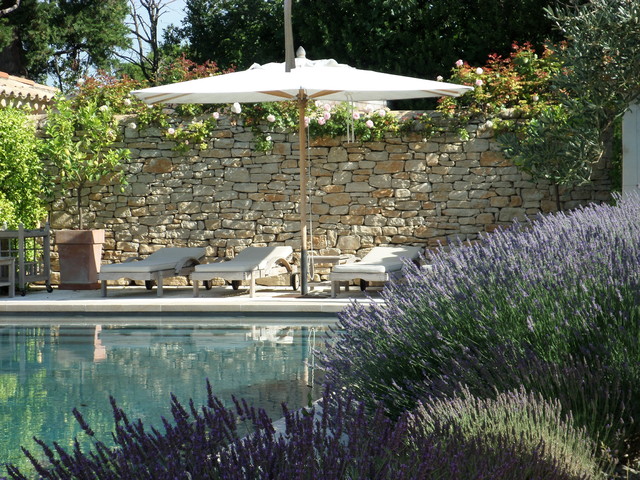 Jardin à Saint Rémy de Provence - Mediterranean - Swimming Pool & Hot Tub -  Marseille - by Les Jardins de Glanum | Houzz IE