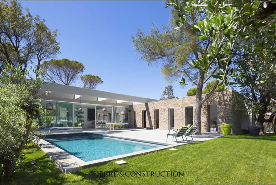 Immagine di una piscina design rettangolare di medie dimensioni e davanti casa con lastre di cemento