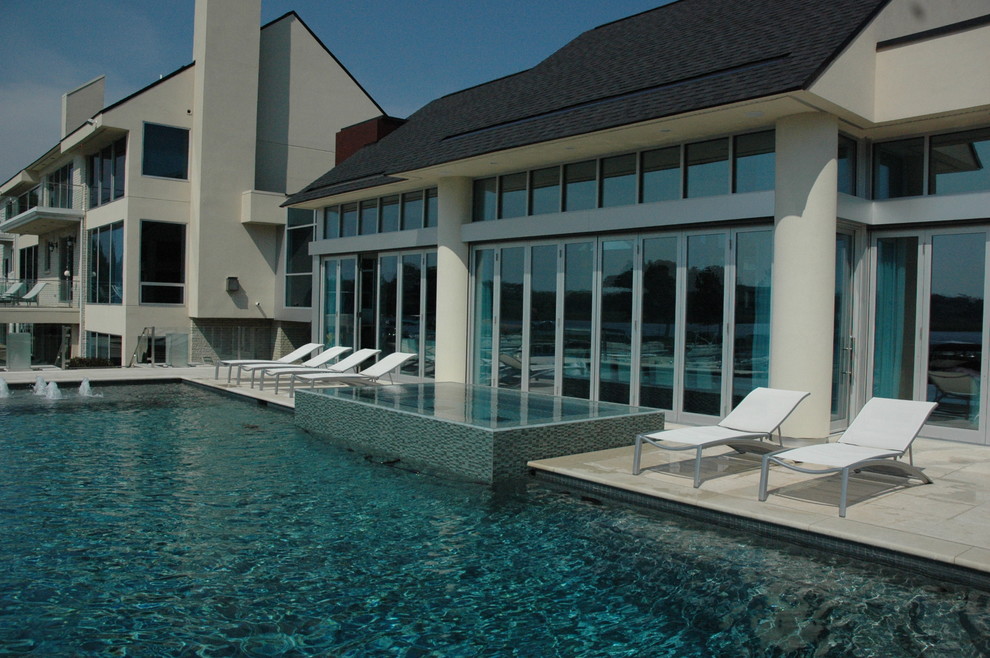 2012 Detroit Home Award Winner Contemporary Pool Detroit by Gillette Brothers Pool & Spa