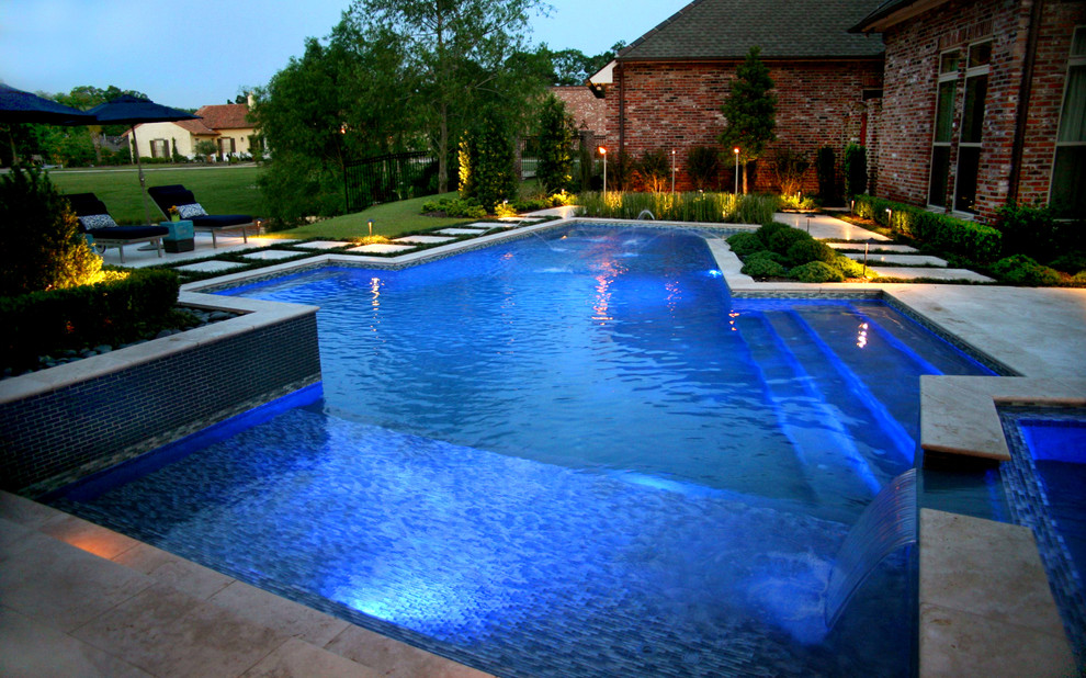 Pool - contemporary pool idea in New Orleans