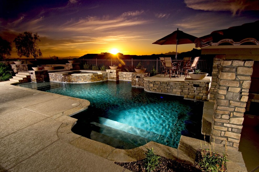 5 Star Pools Pool Phoenix by California Pools & Landscape Houzz