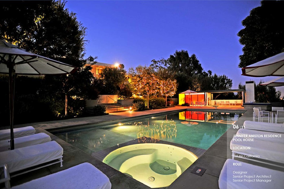 901 Airole Way, Bel Air, California - Modern - Pool - Los Angeles - by ...