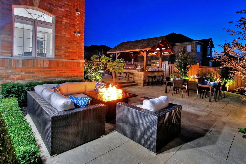 A Complete Outdoor Makeover with Verve Transitional Patio Toronto