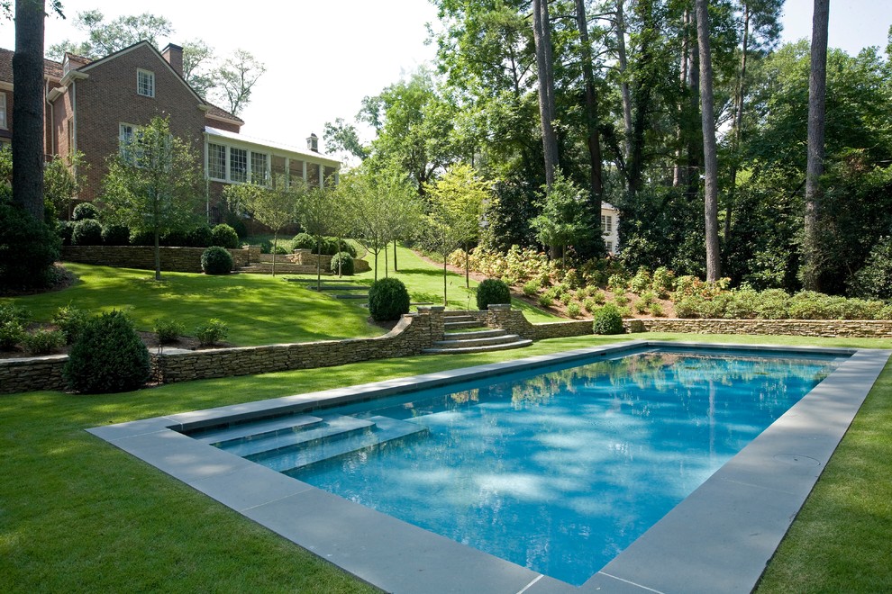 A Revival in Birmingham, Ala. Traditional Swimming Pool