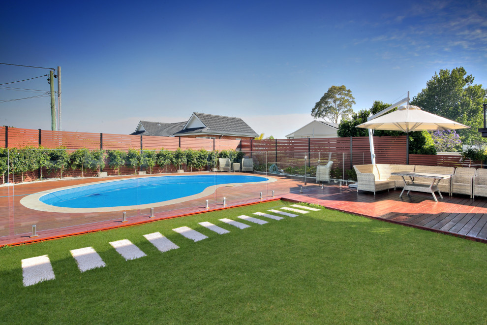 A Traditional Chinese Home Transformed - Traditional - Pool - Sydney ...