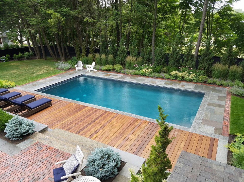 Andover Historic Traditional Pool Boston by Ulrich Landscape