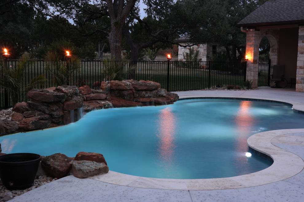 Apsp Award Winning Swimming Pool In Georgetown Southwestern Pool