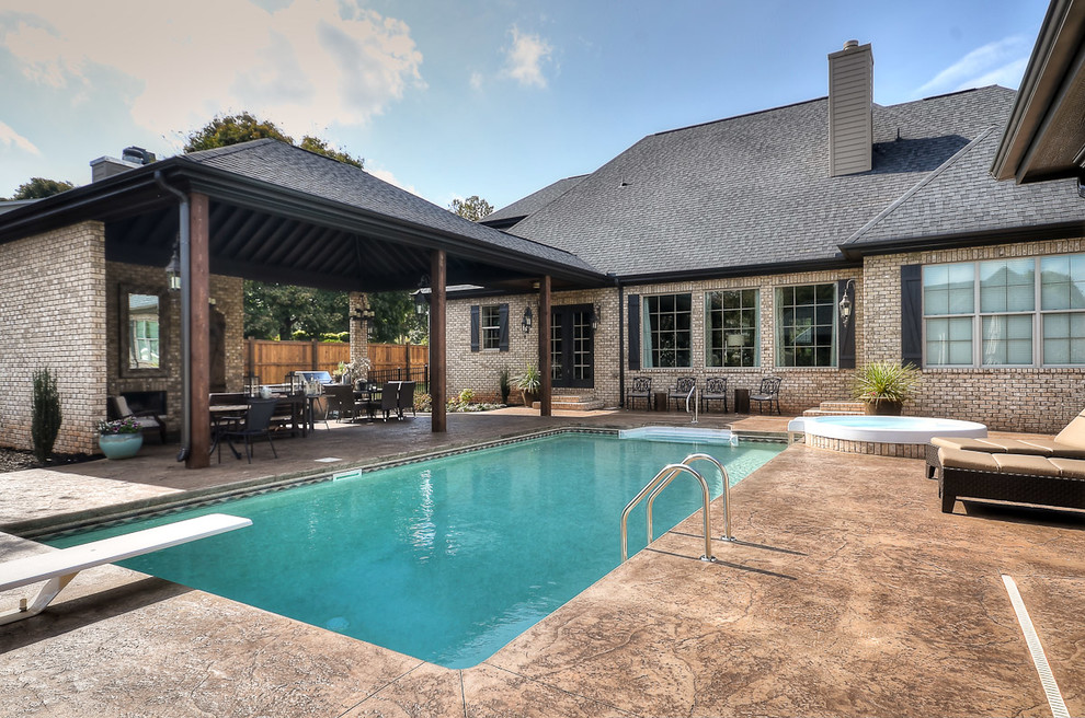Ascot Drive. - Traditional - Pool - Other - by Cobblestone Homes | Houzz