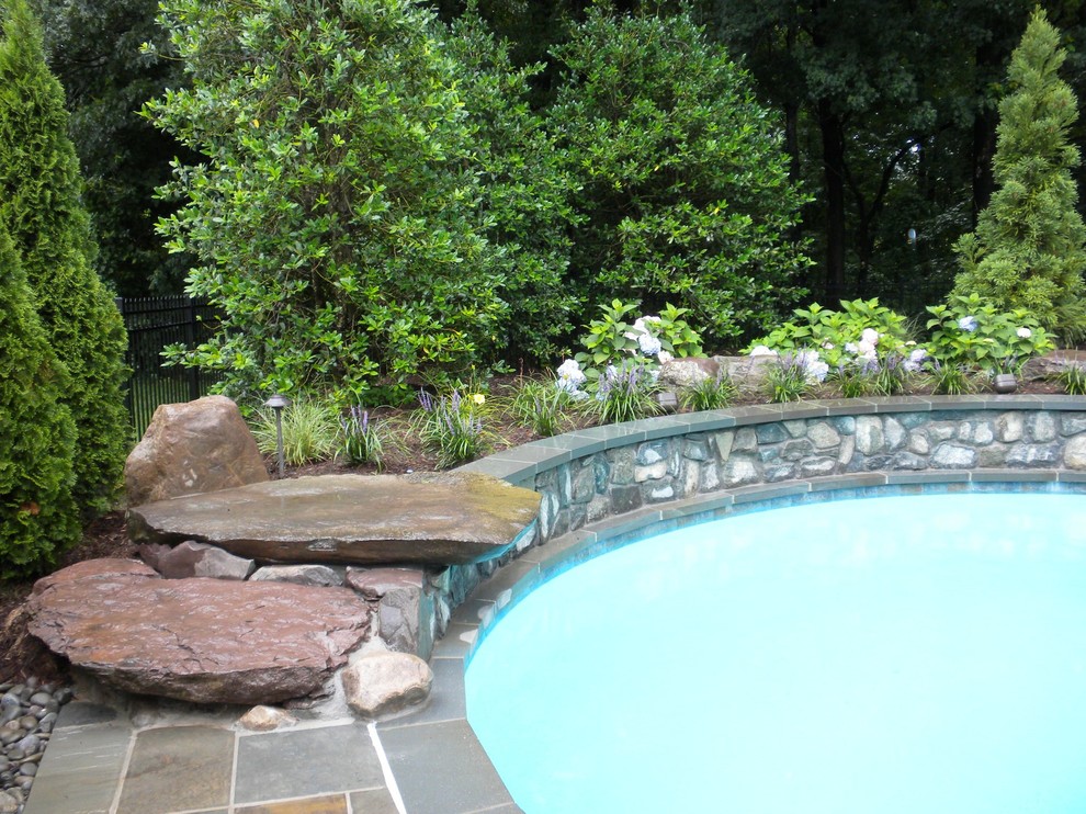 Backyard Retreat in Gambrills, MD Traditional Pool Baltimore by