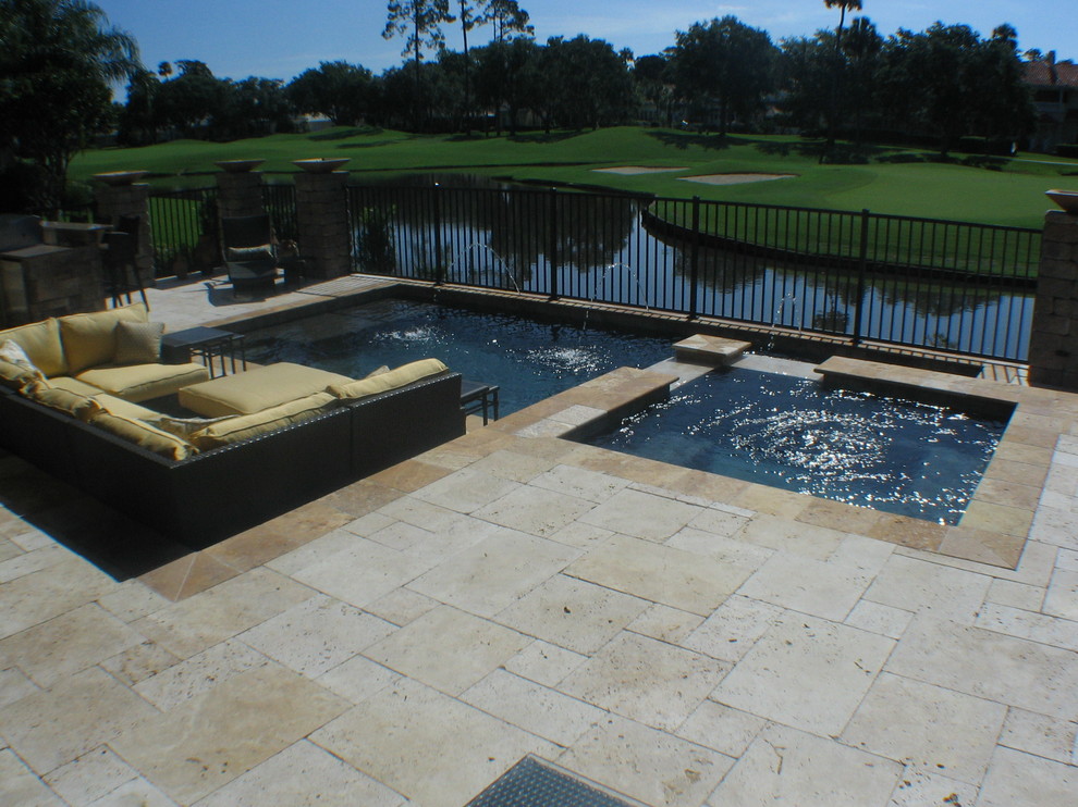 Backyard Swimming Pools Contemporary Pool Jacksonville by