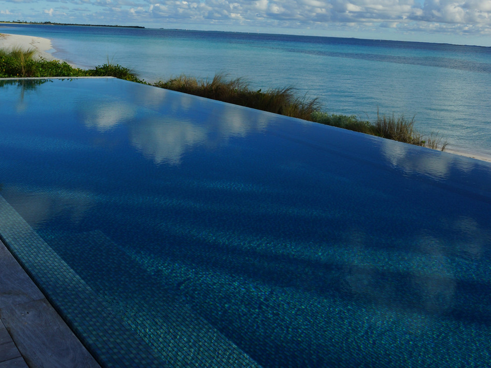 Baker's Bay Garden 1 Tropical Pool Miami by Raymond Jungles