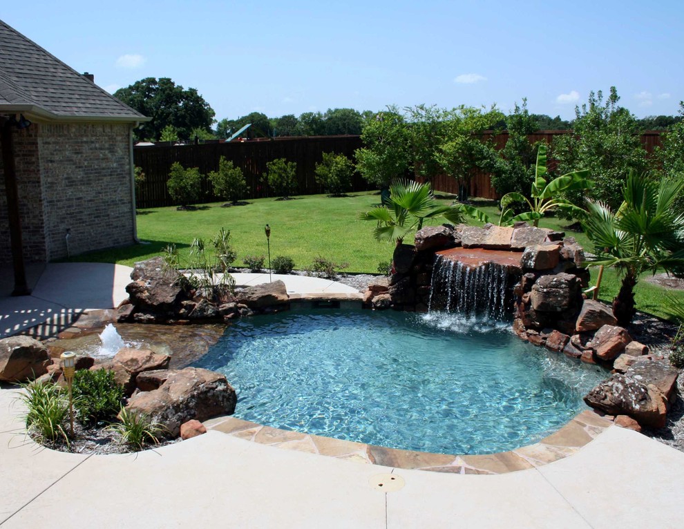 Beach Entry Pools Beach Style Pool Dallas by Pulliam Pools Houzz
