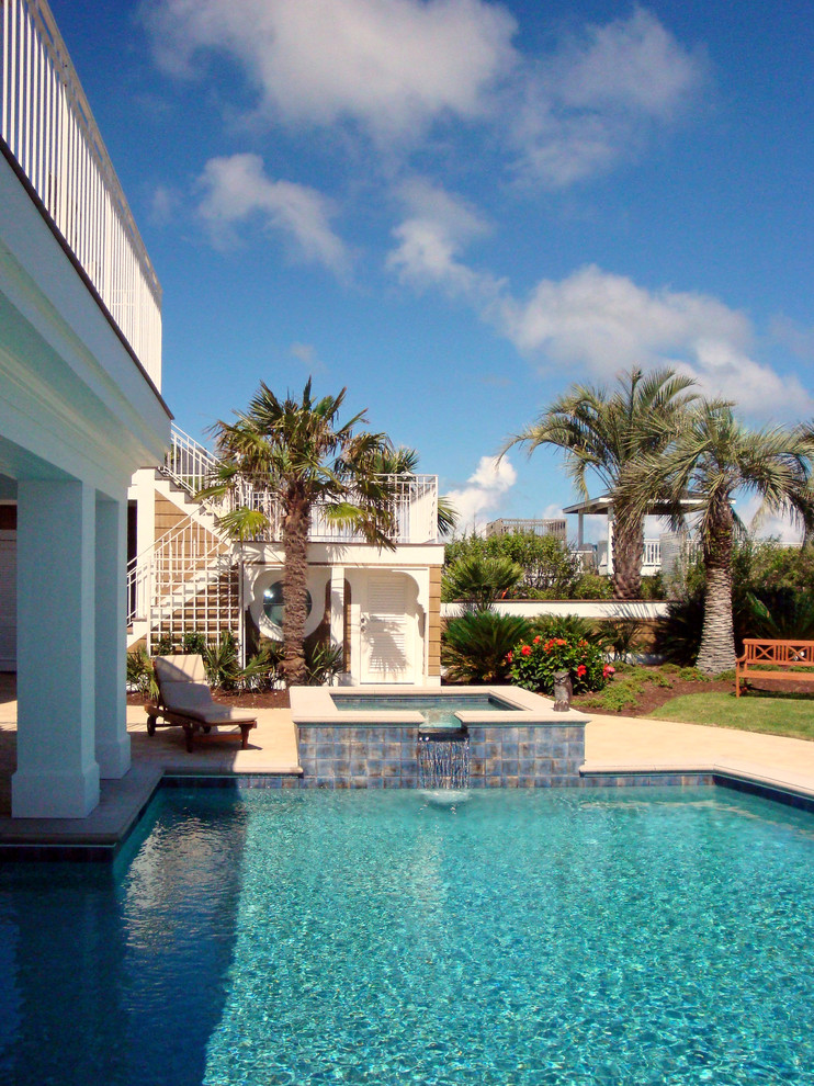 Beach House Beach Style Pool Detroit by VanBrouck & Associates, Inc. Houzz