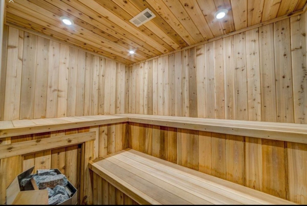 Beautiful Bentonville Indoor Pool House Rustic Pool Other by