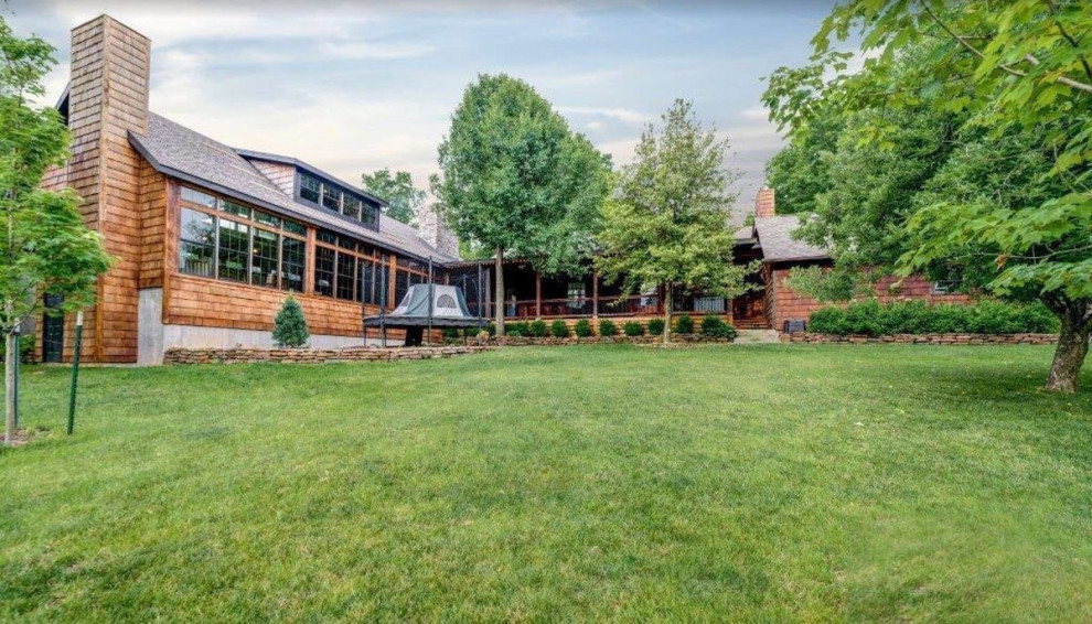 Beautiful Bentonville Indoor Pool House Rustic Pool Other by